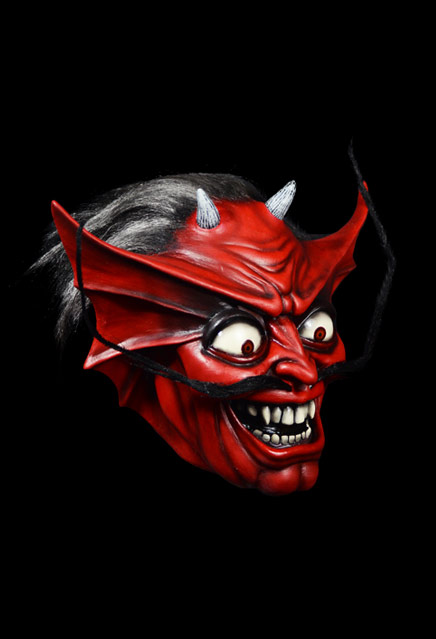 Iron Maiden Number Of The Beast Devil Latex Pullover Mask SPECIAL ORDER!! - Click Image to Close