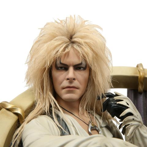 Labyrinth Jareth on the Throne 1/4 Scale Statue David Bowie - Click Image to Close