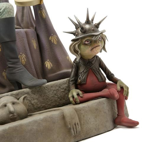 Labyrinth Jareth on the Throne 1/4 Scale Statue David Bowie - Click Image to Close