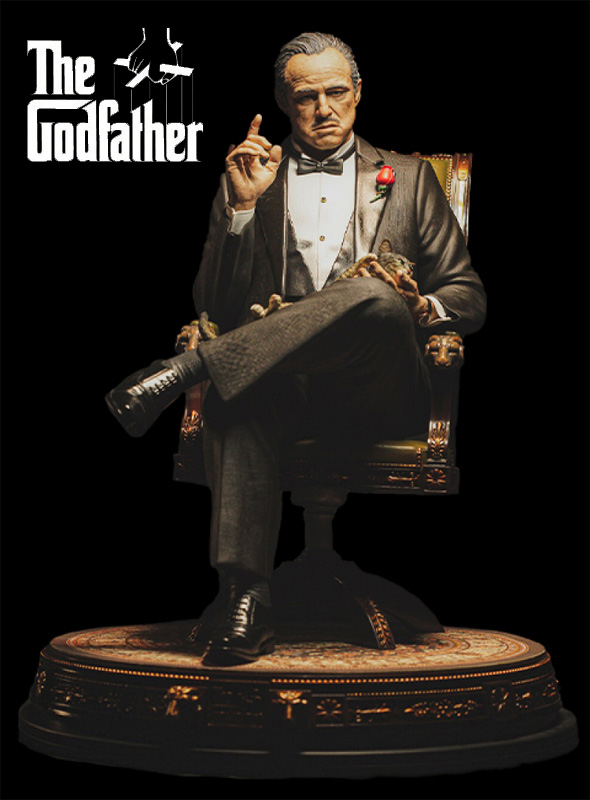 Godfather Vito Andolini Corleone (1972) 1/3 Scale Statue - Click Image to Close