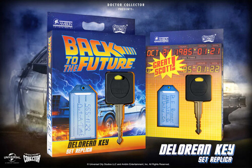 Back to the Future DeLorean Time Machine Key Prop Replica - Click Image to Close