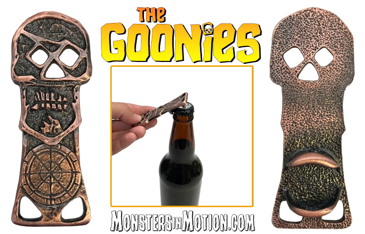 Goonies Copper Bones Skeleton Key Bottle Opener - Click Image to Close