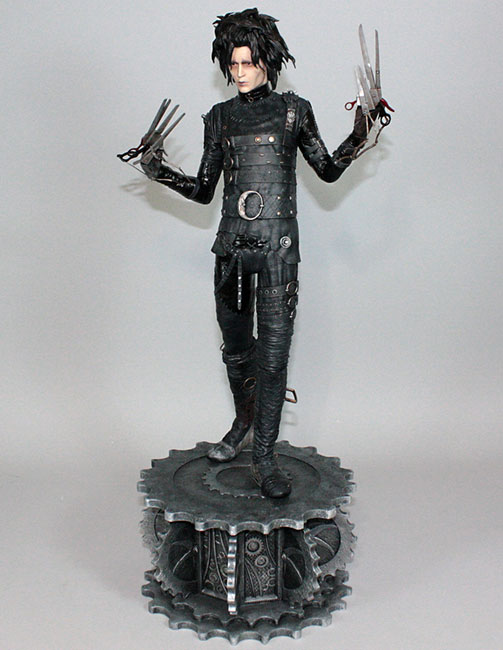 Edward Scissorhands 1/4 Scale Premium Statue (24" Tall) - Click Image to Close