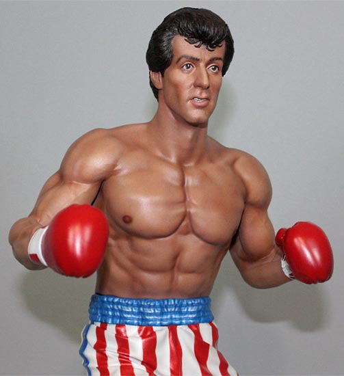 Rocky Balboa 1/4 Scale Statue - Click Image to Close