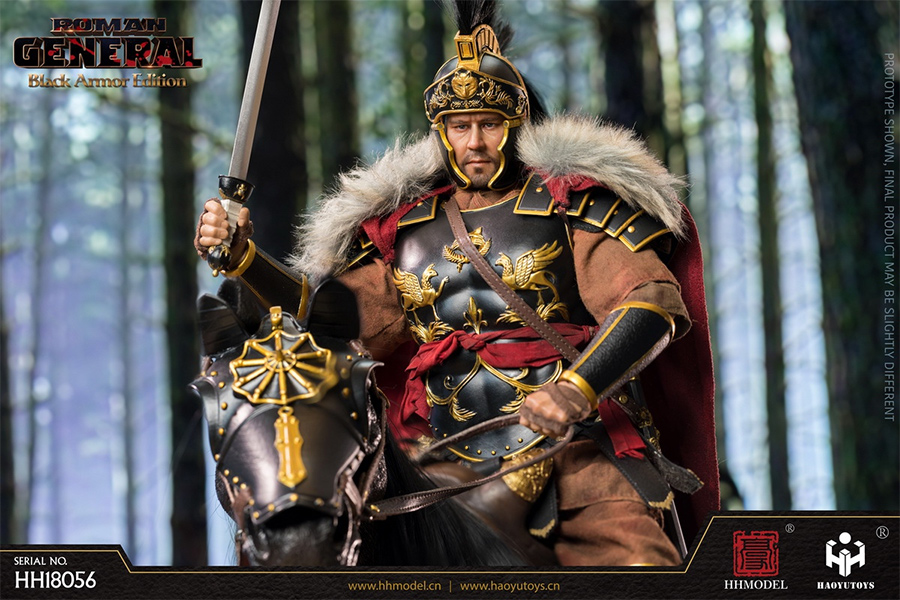 Imperial Legion Imperial General 1/6 Scale Figure Black Gold - Click Image to Close
