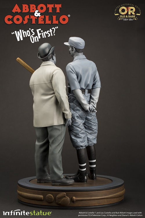 Abbot & Costello Who's on First 11.5 Inch Premium Statue - Click Image to Close