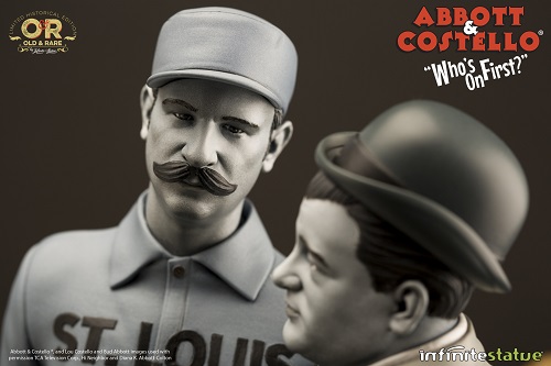 Abbot & Costello Who's on First 11.5 Inch Premium Statue - Click Image to Close