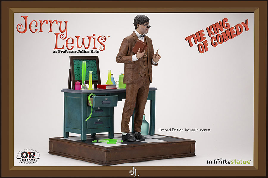 Nutty Professor Jerry Lewis 1/6 Scale Statue Deluxe Edition - Click Image to Close