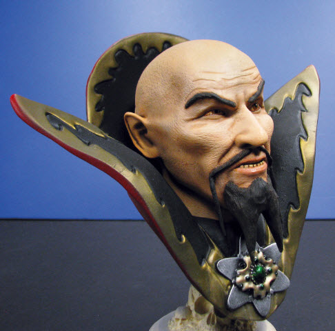 Ming The Merciless Classic Bust Model Kit SPECIAL ORDER - Click Image to Close