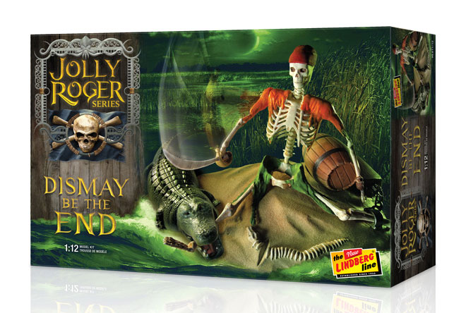 Jolly Roger Series Dismay Be the End Model Kit by Lindberg - Click Image to Close