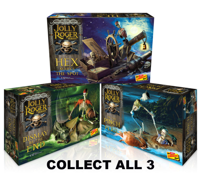 Jolly Roger Series In The Pinch Of Peril Model Kit by Lindberg - Click Image to Close