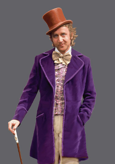 Willy Wonka Gene Wilder 1/6 Scale Figure by Molecule 8 - Click Image to Close