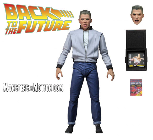 Back to the Future Biff Tannen 7" Scale Action Figure Ultimate Version - Click Image to Close