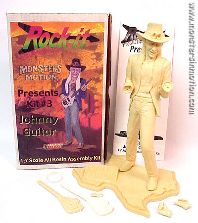 Johnny Winter Johnny Guitar 1/7 Scale Model Kit - Click Image to Close