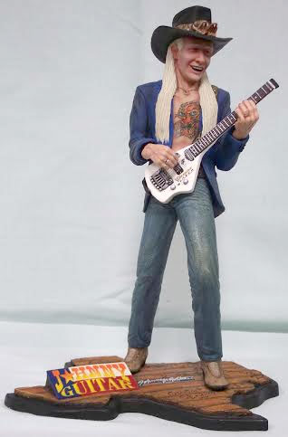 Johnny Winter Johnny Guitar 1/7 Scale Model Kit - Click Image to Close