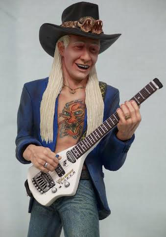 Johnny Winter Johnny Guitar 1/7 Scale Model Kit - Click Image to Close