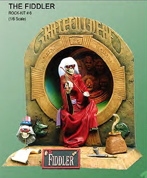 Grateful Dead Blues For Allah Fiddler Diorama Model Kit - Click Image to Close