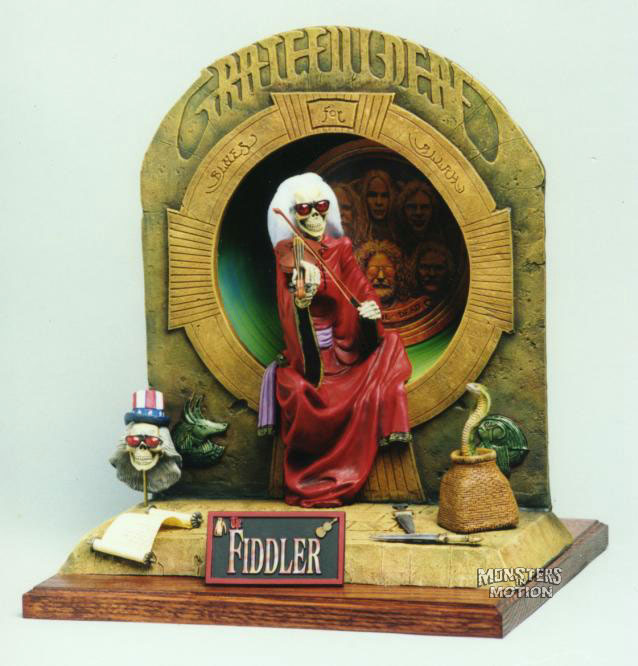 Grateful Dead Blues For Allah Fiddler Diorama Model Kit - Click Image to Close