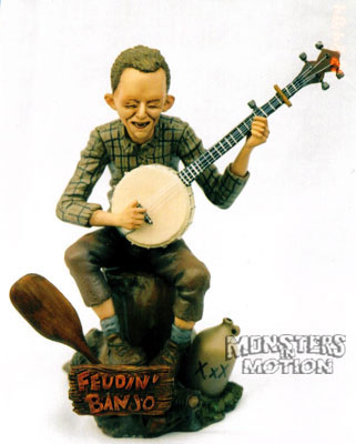 Deliverance Feudin Banjo Boy Alfred E. Neuman Resin Model Kit - Click Image to Close
