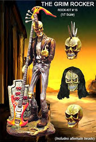 Grim Rocker 1/7 Scale Resin Model Kit - Click Image to Close