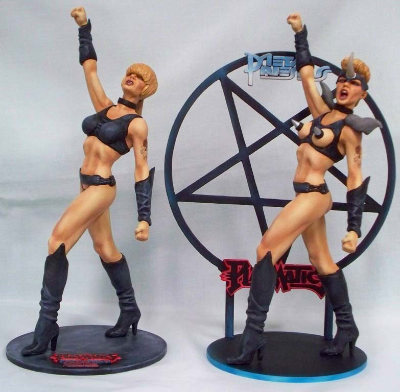 Wendy O. Williams Metal Priestess / Reform School Girl 1/7 Scale Figure Mod...