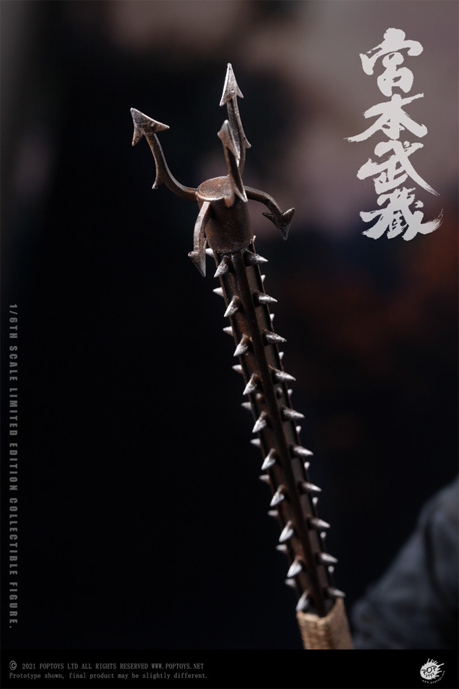 Samurai Miyamoto Musashi 1/6 Scale Figure by POP Toys Hiroyuki Sanada - Click Image to Close