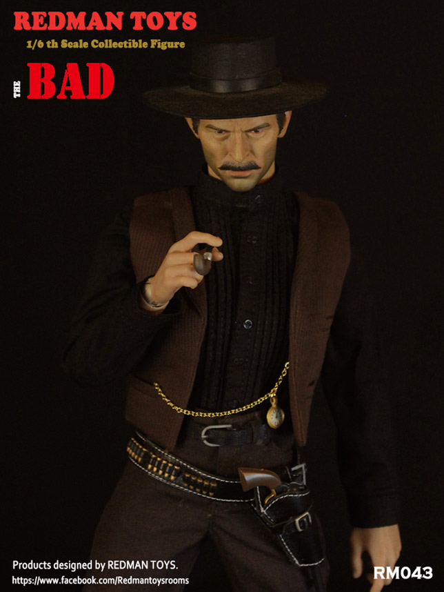 Redman the bad belt 1//6 scale toys Cowboy Western American west