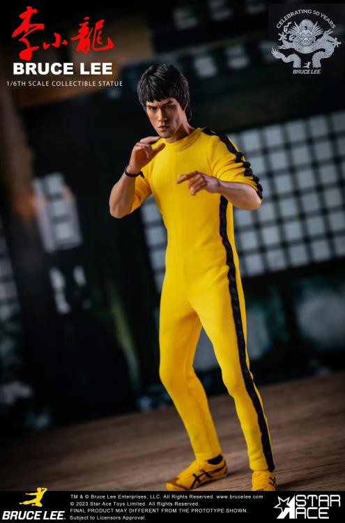 Bruce Lee 50th Anniversary 1/6 Scale Statue (Deluxe Ver.) - Click Image to Close