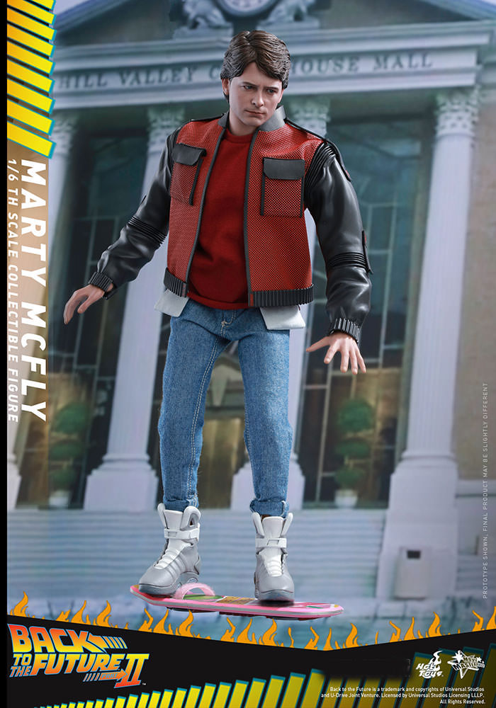 hot toys marty mcfly back to the future 2