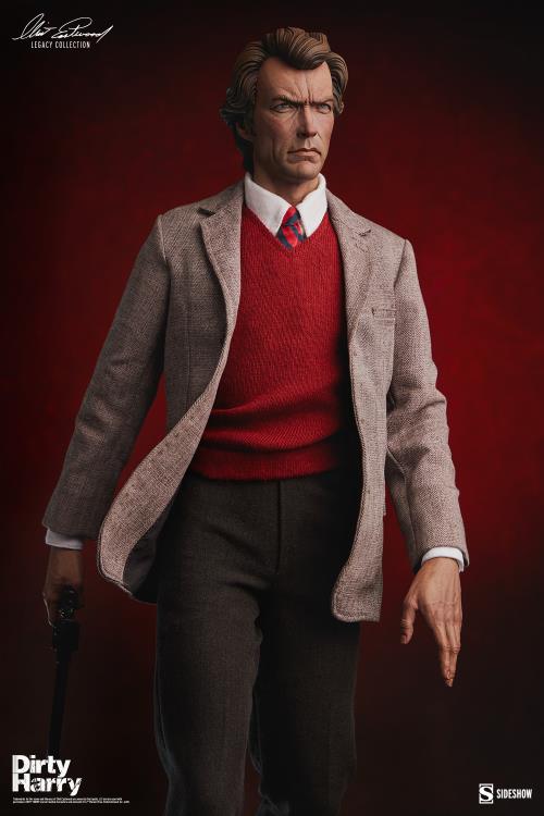 Dirty Harry Clint Eastwood Legacy Collection 23" Figure - Click Image to Close