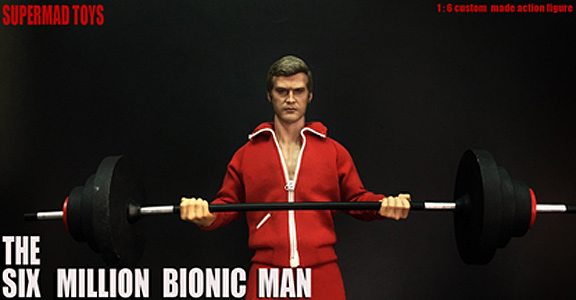 Six Million Bionic Man 1/6 Scale Figure by Supermad LIMITED EDITION OF 200 - Click Image to Close