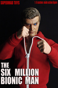 Six Million Bionic Man 1/6 Scale Figure by Supermad LIMITED EDITION OF 200 - Click Image to Close