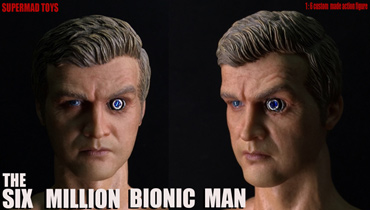 Six Million Bionic Man 1/6 Scale Figure by Supermad LIMITED EDITION OF 200 - Click Image to Close