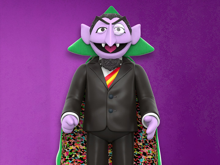 置物 Kith for Sesame Street Count Von Count Count Von Count ReAction Figure