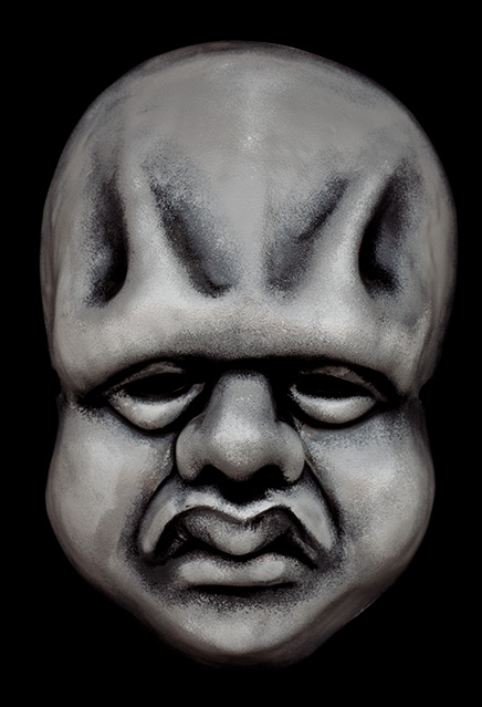 Twilight Zone Wilfred Harper Jr. Vacuform Mask Replica - Click Image to Close