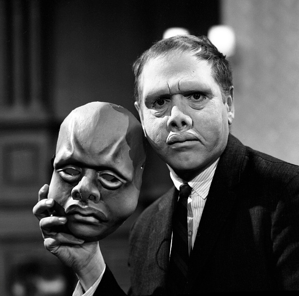 Twilight Zone Wilfred Harper Jr. Vacuform Mask Replica - Click Image to Close