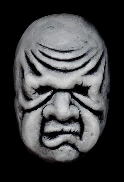 Twilight Zone Wilfred Harper Vacuform Mask Replica - Click Image to Close