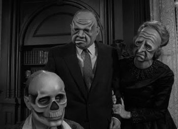 Twilight Zone Wilfred Harper Vacuform Mask Replica - Click Image to Close