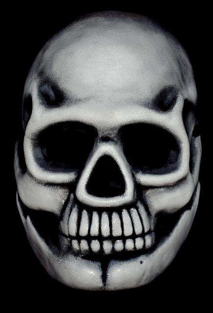 Twilight Zone Jason Foster Skull Vacuform Mask Replica - Click Image to Close