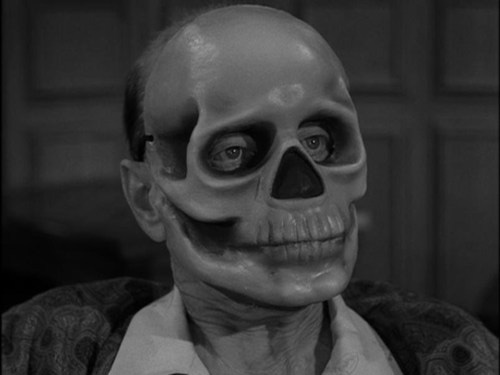 Twilight Zone Jason Foster Skull Vacuform Mask Replica - Click Image to Close