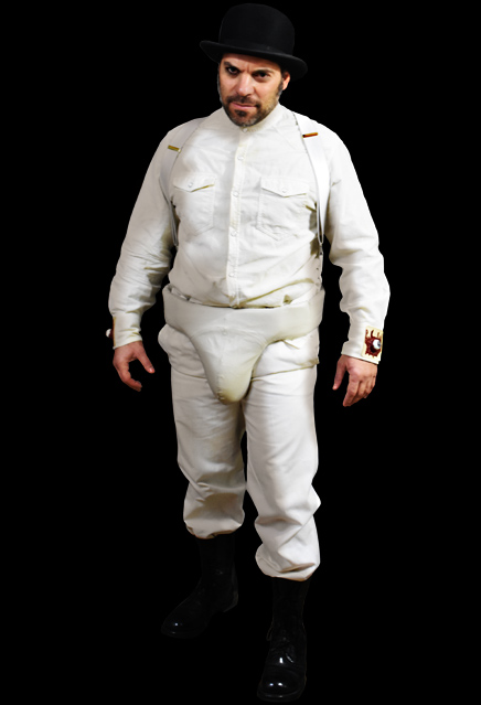 Clockwork Orange Droog Costume Replica - Click Image to Close