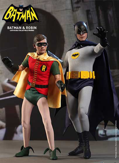 Batman & Robin 1/6 Hottoys Figure Set-MINT - Click Image to Close