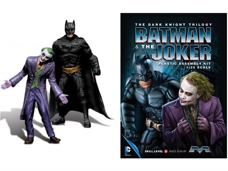 Batman & The Joker 1/25 Plastic Model Kit SDCC Exclusive - Click Image to Close