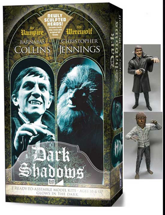 Dark Shadows Twin Pak MPC Model Kits Dark Shadows Twin Pak MPC Model Kits