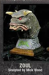 Ghostbusters Zoul Legends of Stop Motion Bust Model Kit by Mick Wood