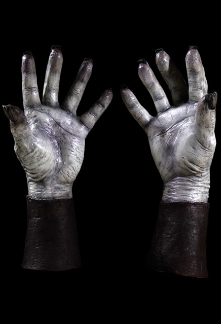 Game Of Thrones White Walker Latex Hands - Click Image to Close