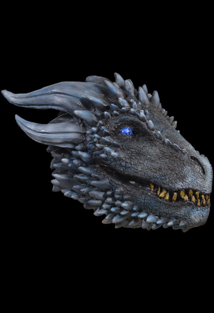 Game of Thrones White Walker Dragon Latex Mask SPECIAL ORDER - Click Image to Close