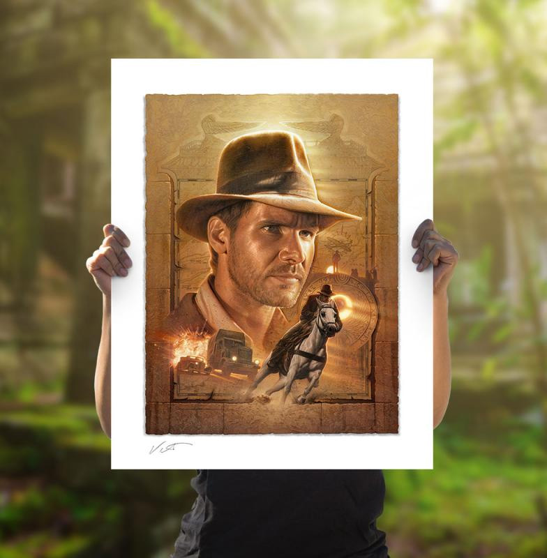 Indiana Jones: Pursuit of the Ark Fine Art Print - Click Image to Close