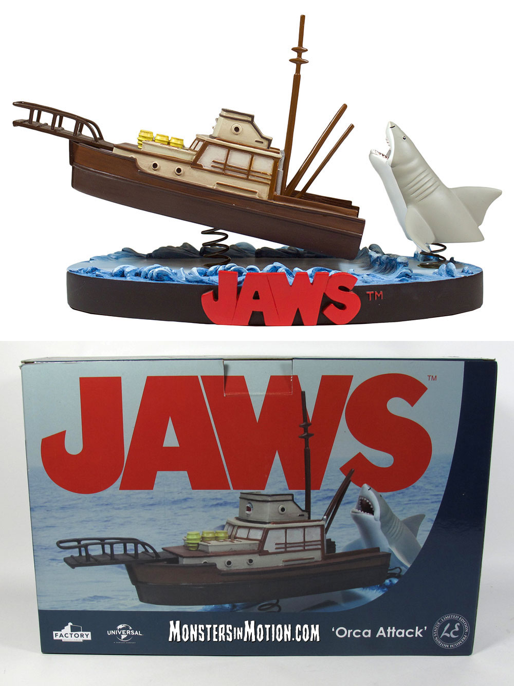 Jaws Orca Attack Premium Motion Statue Jaws Orca Attack Premium Motion Statue