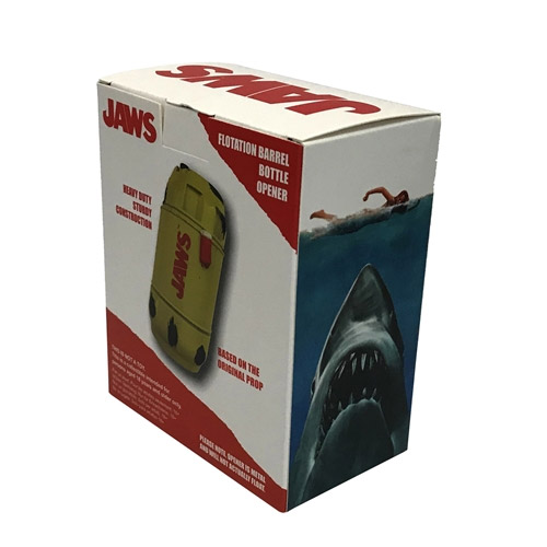 Jaws Barrel Bottle Opener in Collector's Box - Click Image to Close